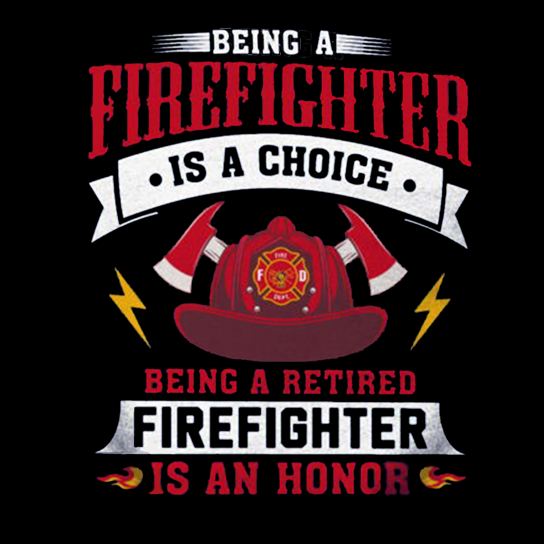 Being A Firefighter Patriot Day Sticker