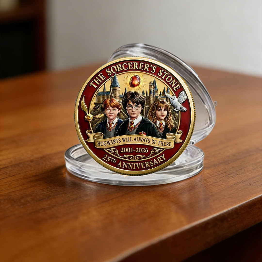 Commemorative Coin for the 25th Anniversary of the Film Detective – a Collectible Gift.