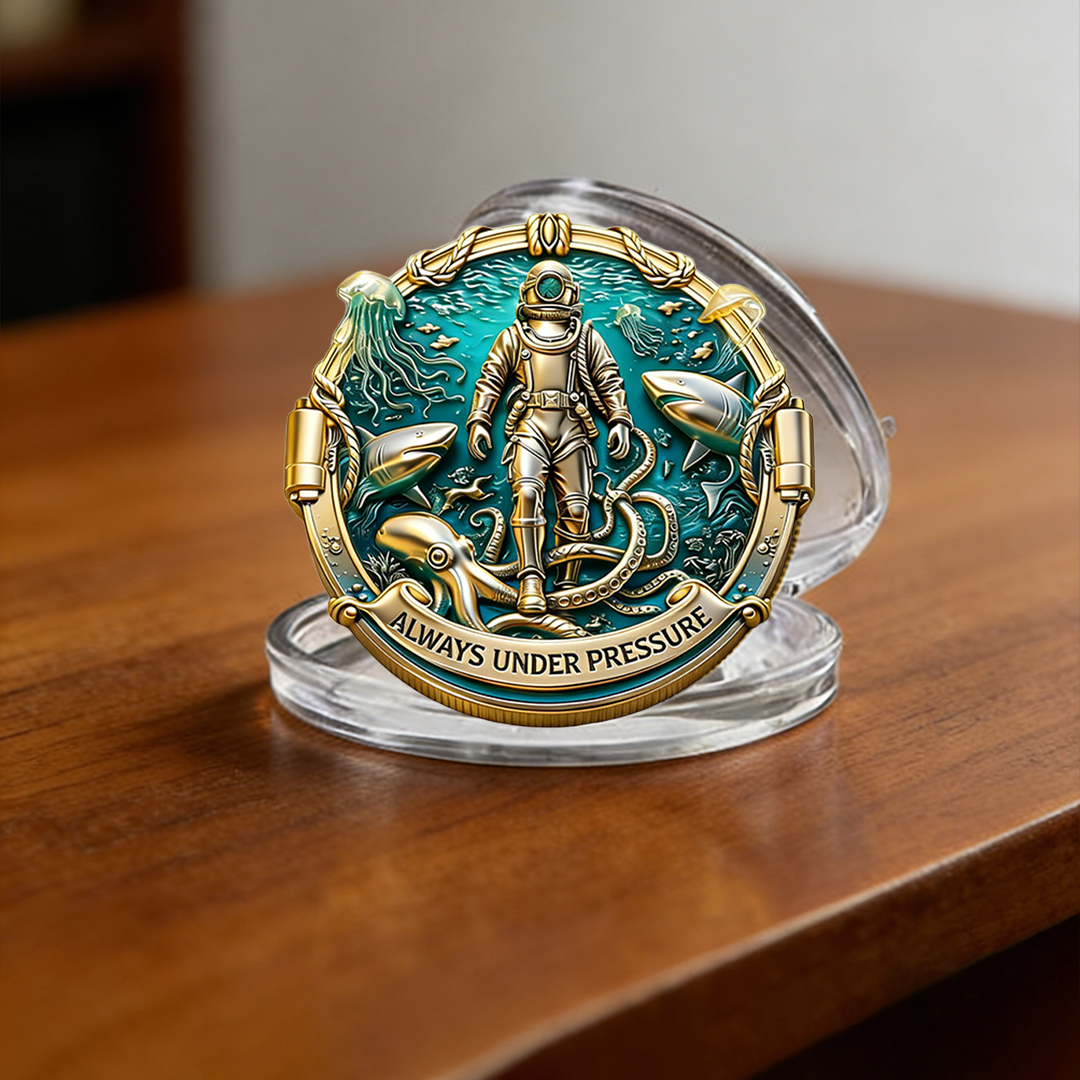 ⚡️Last Day 60% OFF - Deep Sea Diver Commemorative Coin