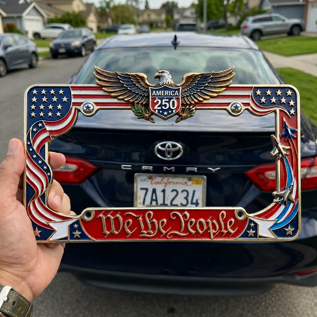 🔥LAST DAY 49% OFF-🦅 250th Anniversary Commemorative License Plate Frame