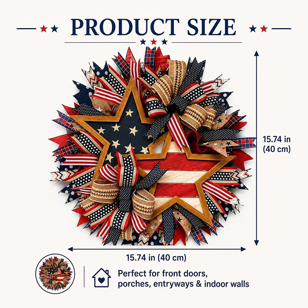 Sentinels of Honors: 250th Anniversary Hand-Tied Wreath