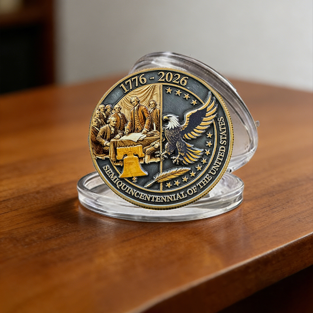United States 250th Anniversary Relentless Defender Commemorative Coin