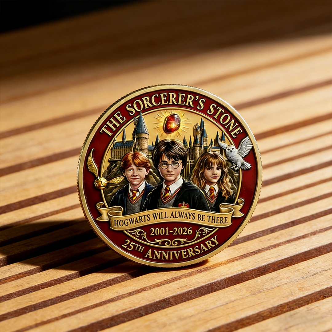 Commemorative Coin for the 25th Anniversary of the Film Detective – a Collectible Gift.