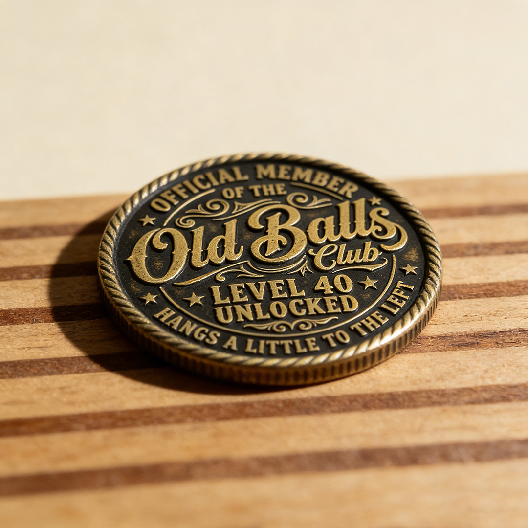 ⚡️Last Day 49% OFF - Old Balls Club Commemorative Coin 😎