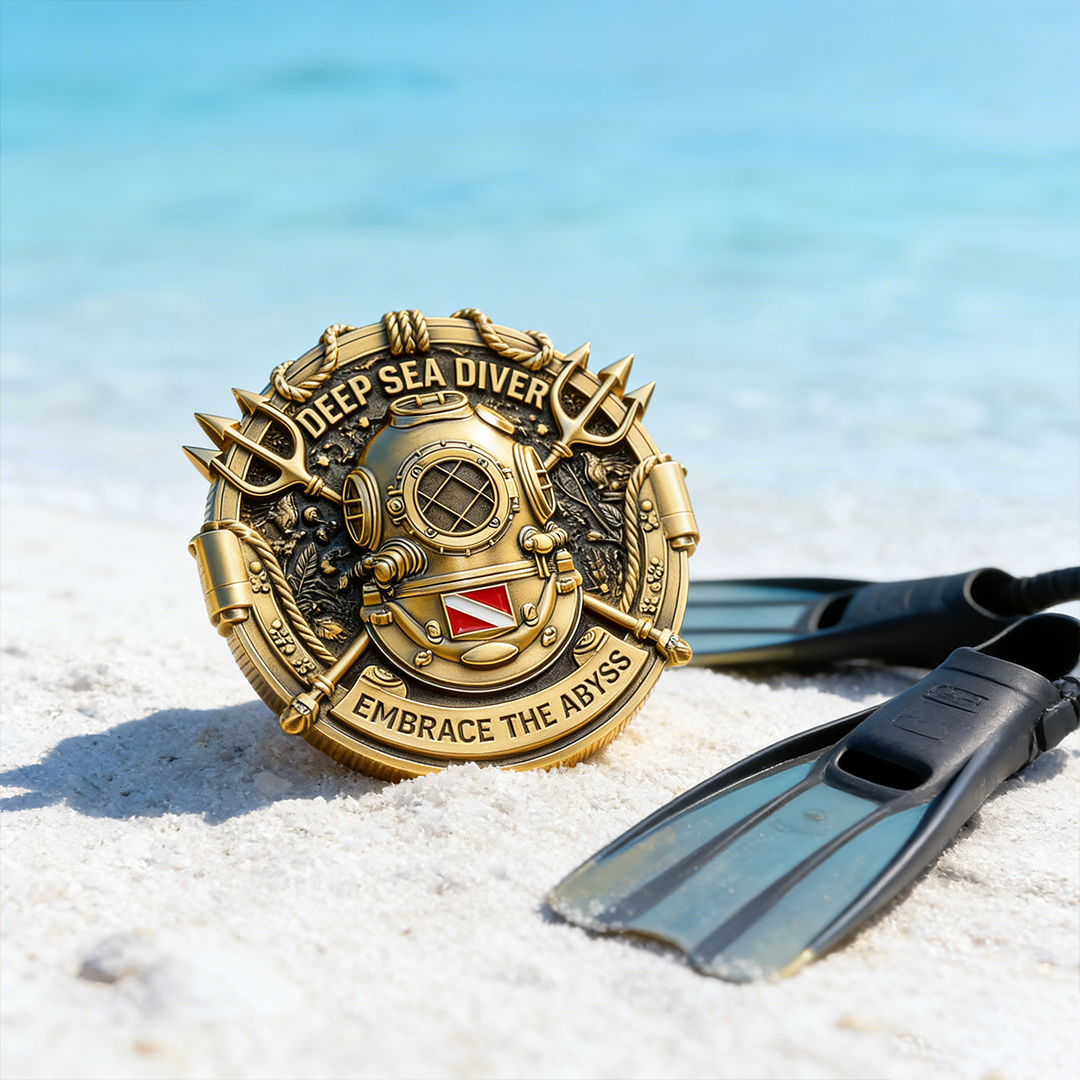 ⚡️Last Day 60% OFF - Deep Sea Diver Commemorative Coin