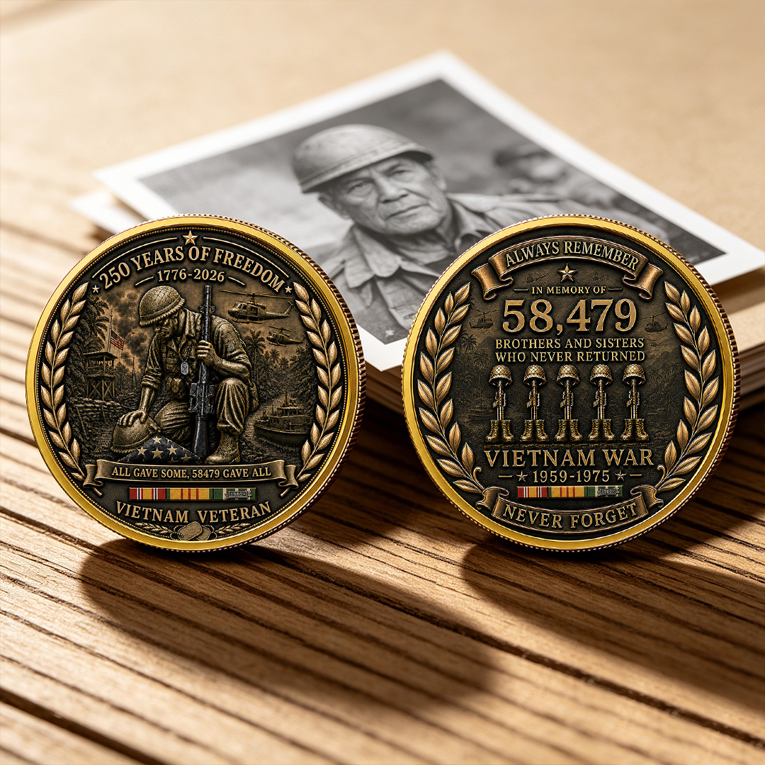 Vietnam Veteran America 250th Anniversary Commemorative Coin