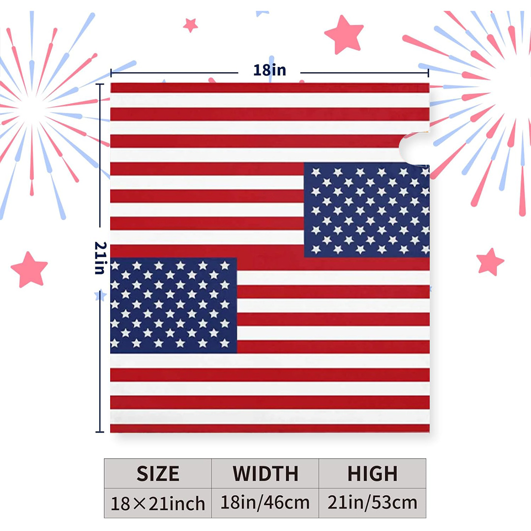 4th of July Mailbox Cover Patriotic American Stripes Stars Flag
