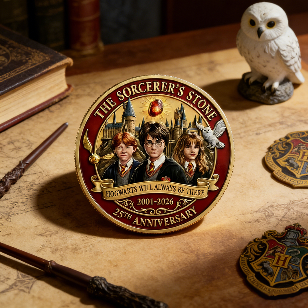 Commemorative Coin for the 25th Anniversary of the Film Detective – a Collectible Gift.