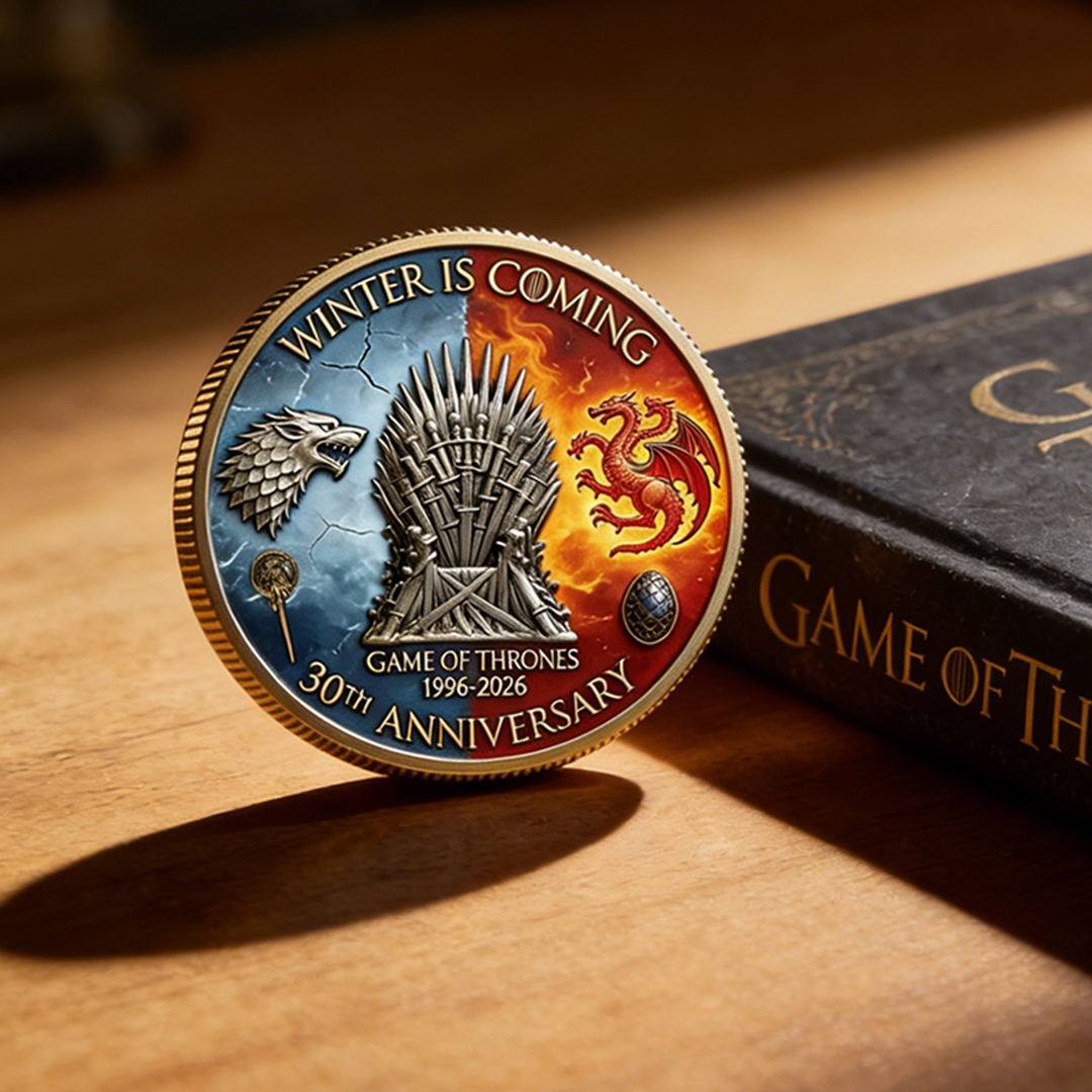 Game of Thrones 30th Anniversary Commemorative Coin
