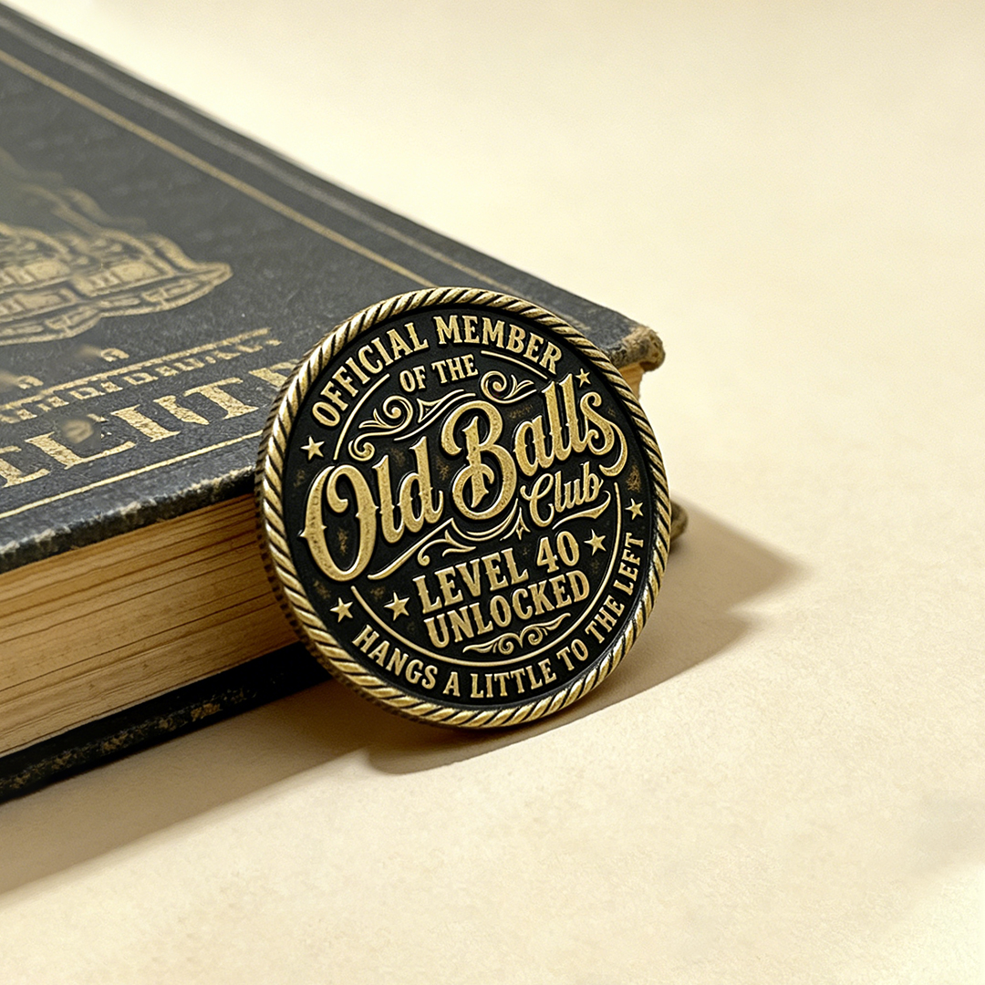 ⚡️Last Day 49% OFF - Old Balls Club Commemorative Coin 😎