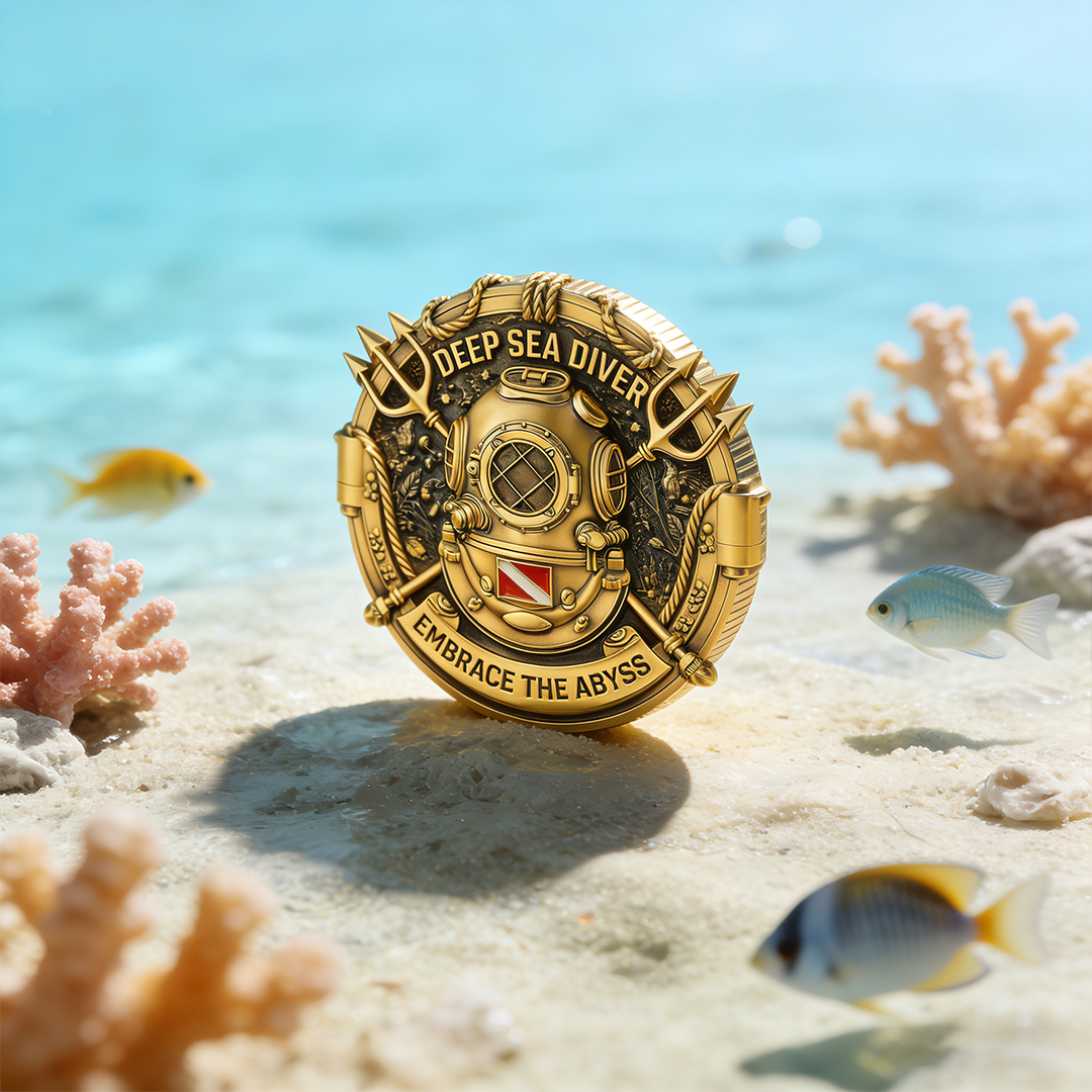 ⚡️Last Day 60% OFF - Deep Sea Diver Commemorative Coin