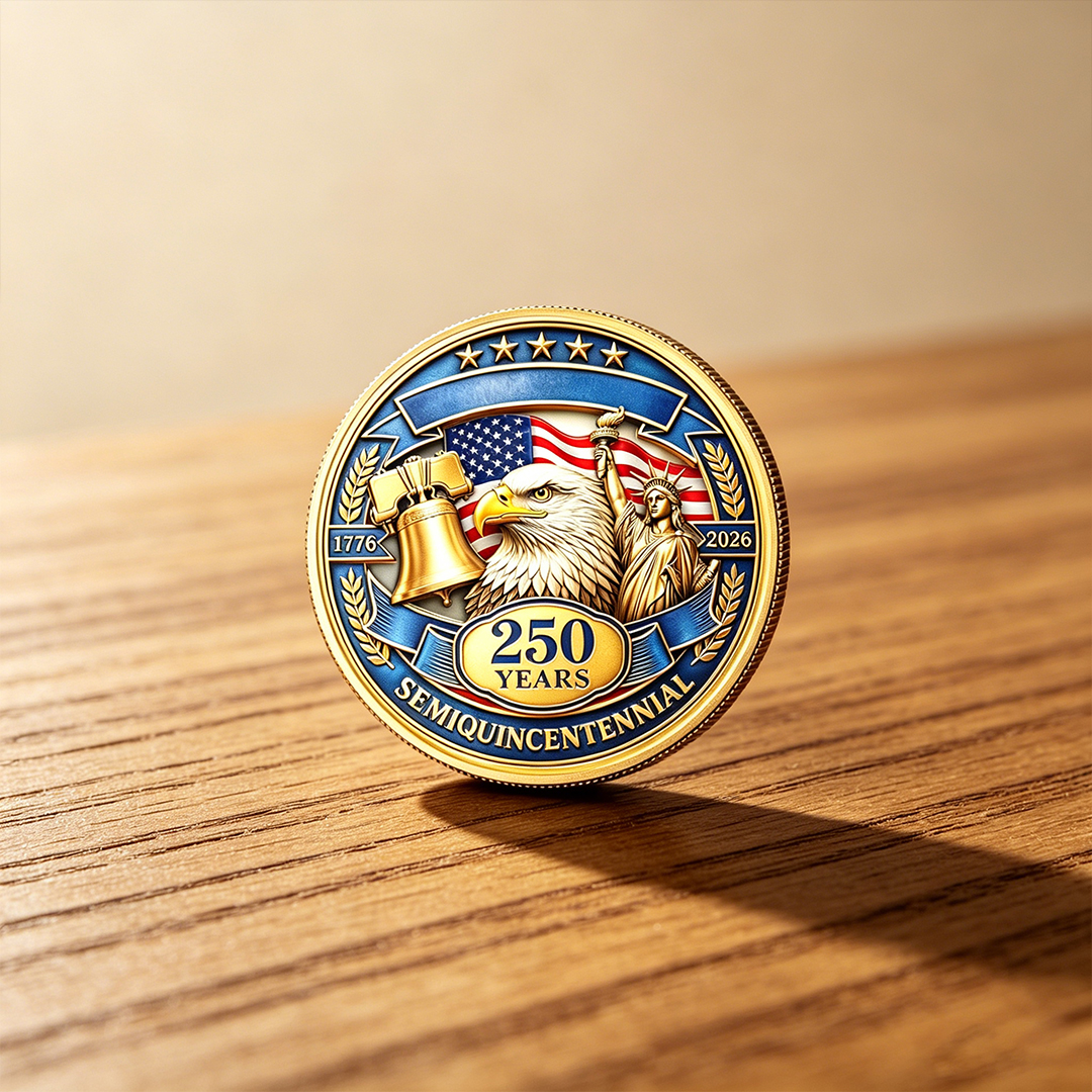 250 Years Semiquincentennial - Commemorative Keepsake Coin