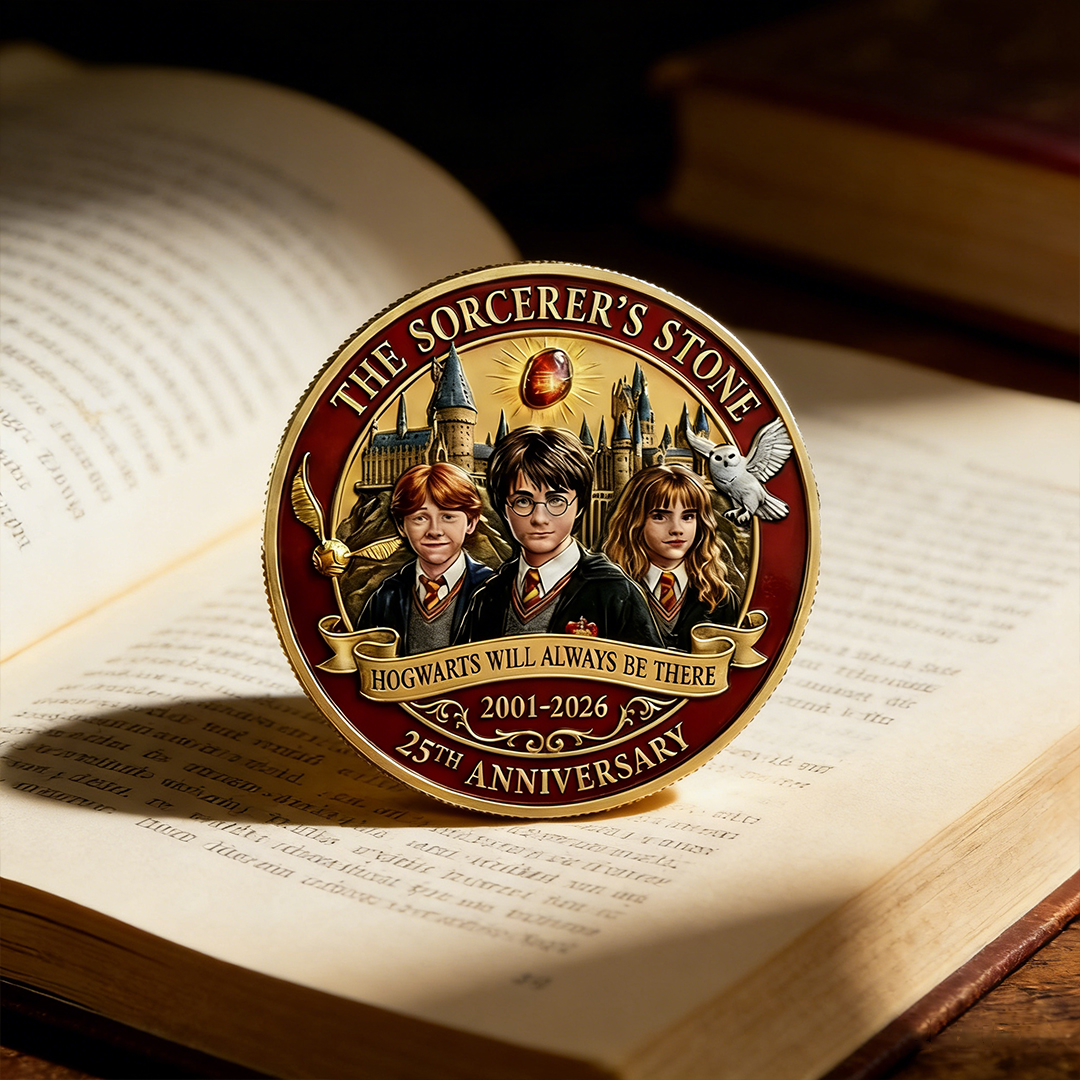 Commemorative Coin for the 25th Anniversary of the Film Detective – a Collectible Gift.