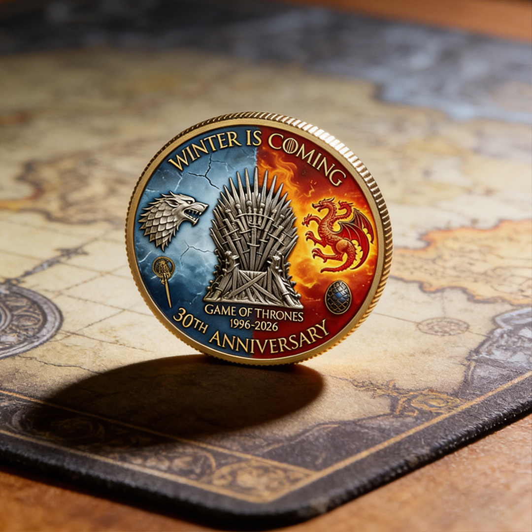 Game of Thrones 30th Anniversary Commemorative Coin