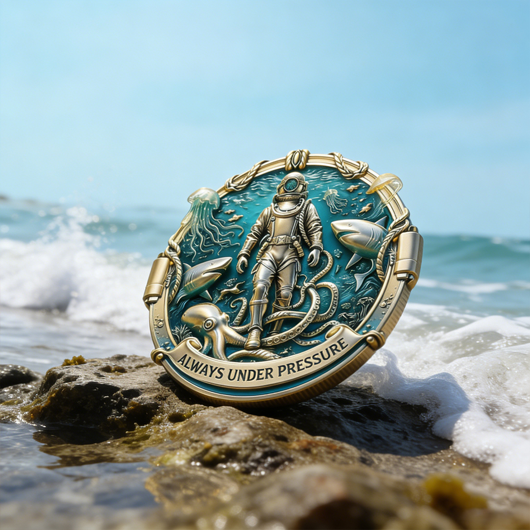 ⚡️Last Day 60% OFF - Deep Sea Diver Commemorative Coin