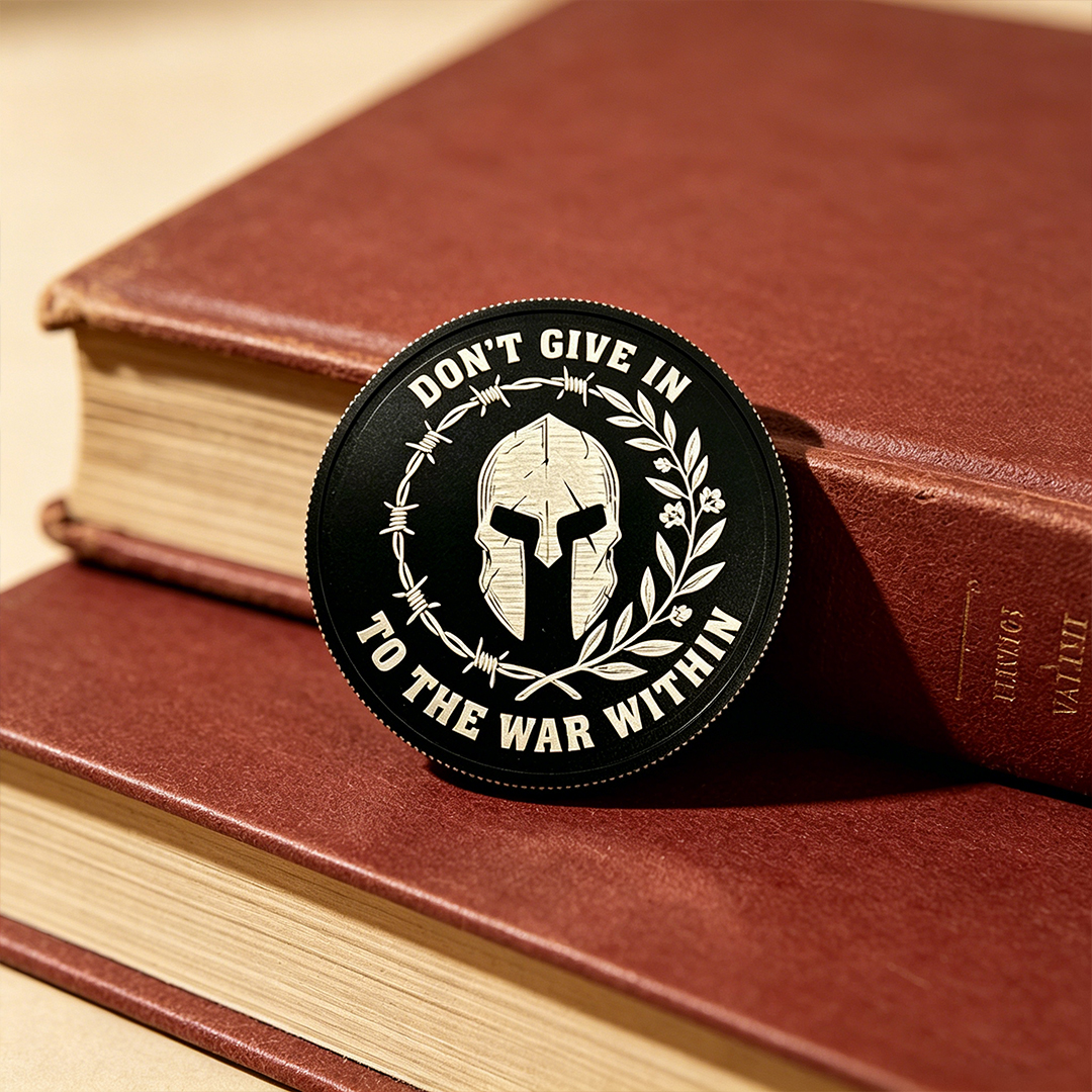 Don't Give In To The War Within Coin