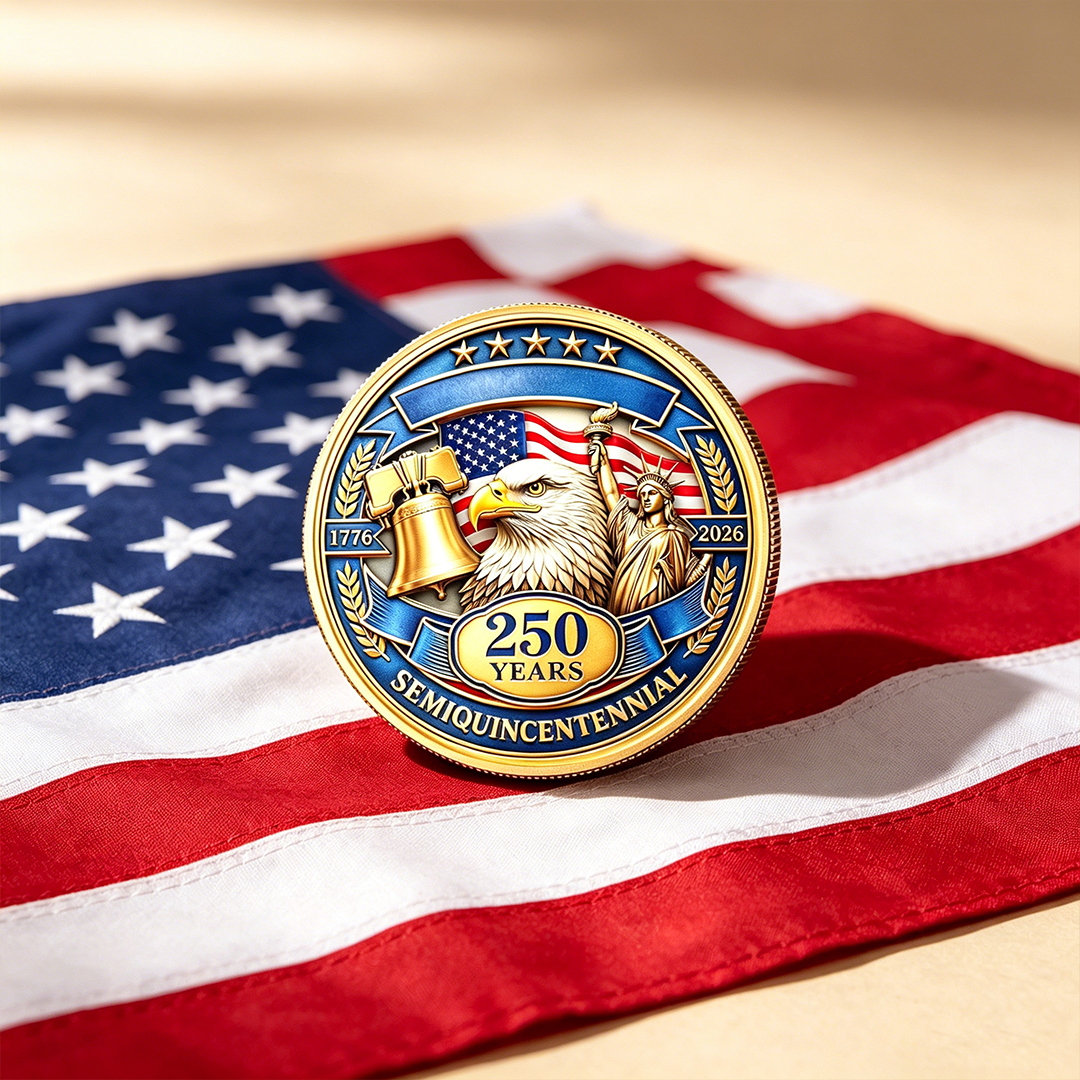 250 Years Semiquincentennial - Commemorative Keepsake Coin