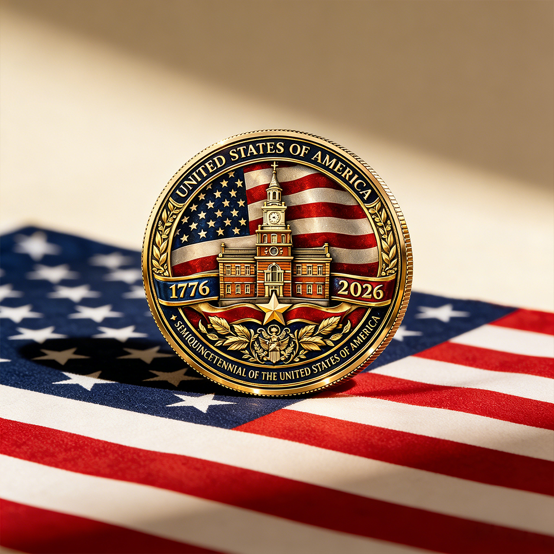 U.S. 250th Anniversary Commemorative Coin