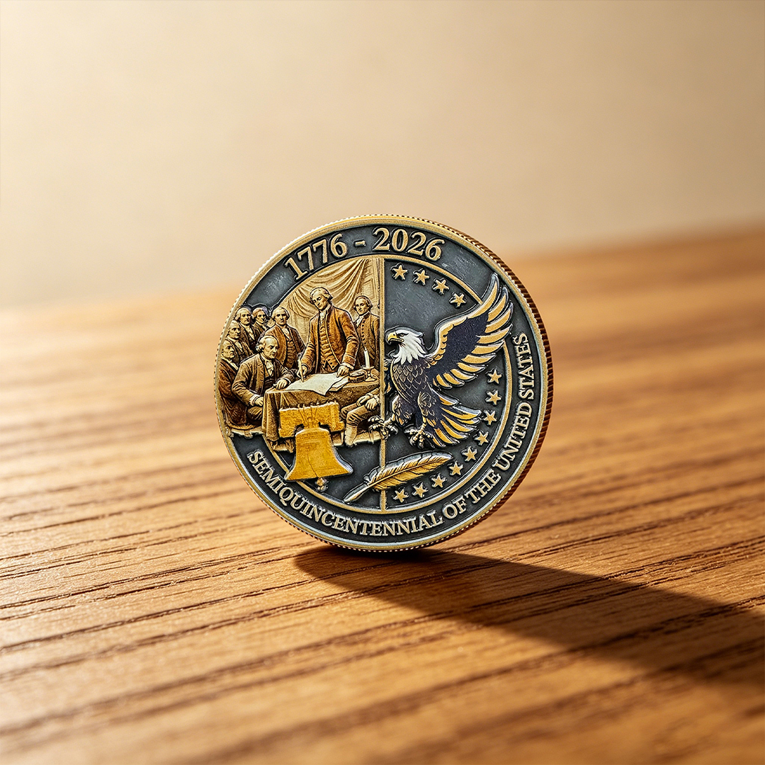 United States 250th Anniversary Relentless Defender Commemorative Coin