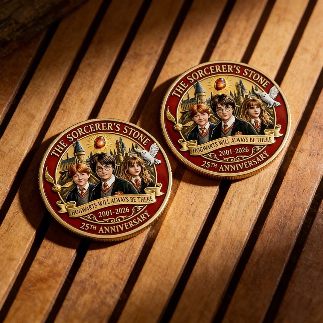 Commemorative Coin for the 25th Anniversary of the Film Detective – a Collectible Gift.