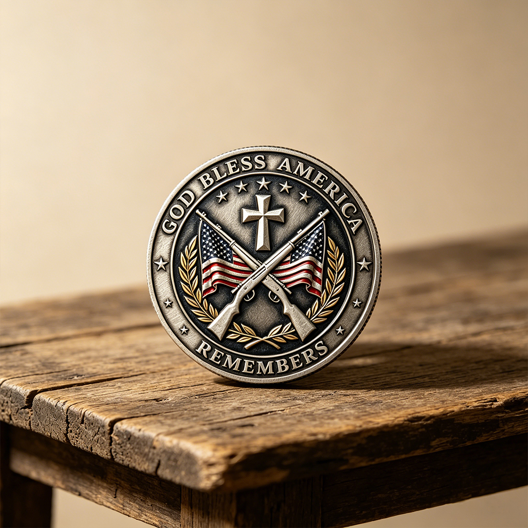 🏆Flash Sale 60% OFF - 250 Years of Freedom Double Guns & Wing Commemorative Coin