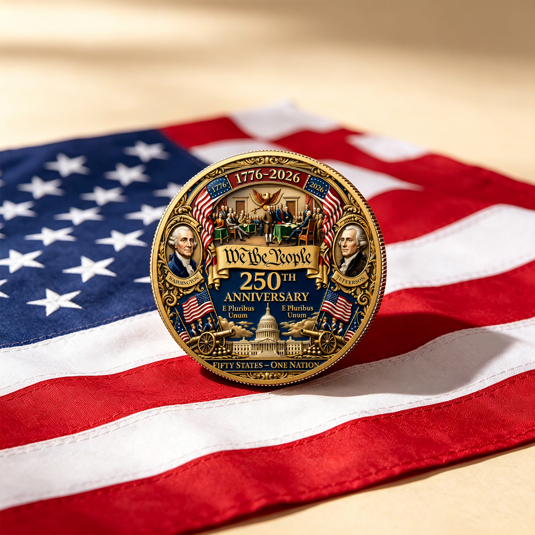 ⚡Last Day 60% OFF - United States 250th Anniversary Commemorative Challenge Coin