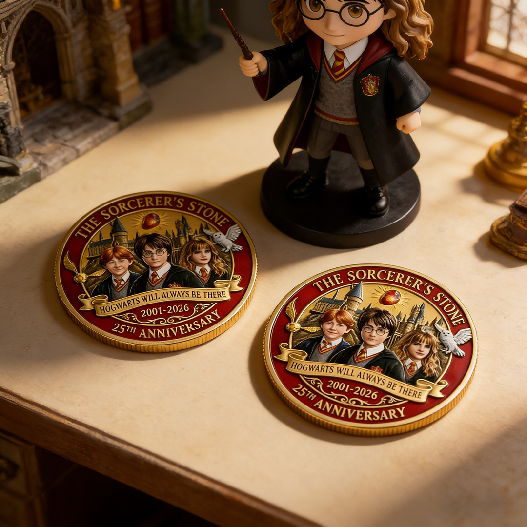 Commemorative Coin for the 25th Anniversary of the Film Detective – a Collectible Gift.