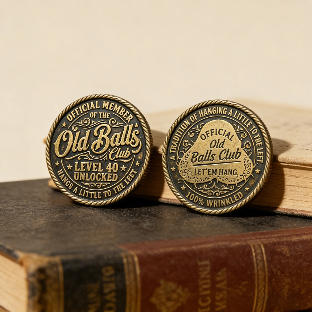 ⚡️Last Day 49% OFF - Old Balls Club Commemorative Coin 😎