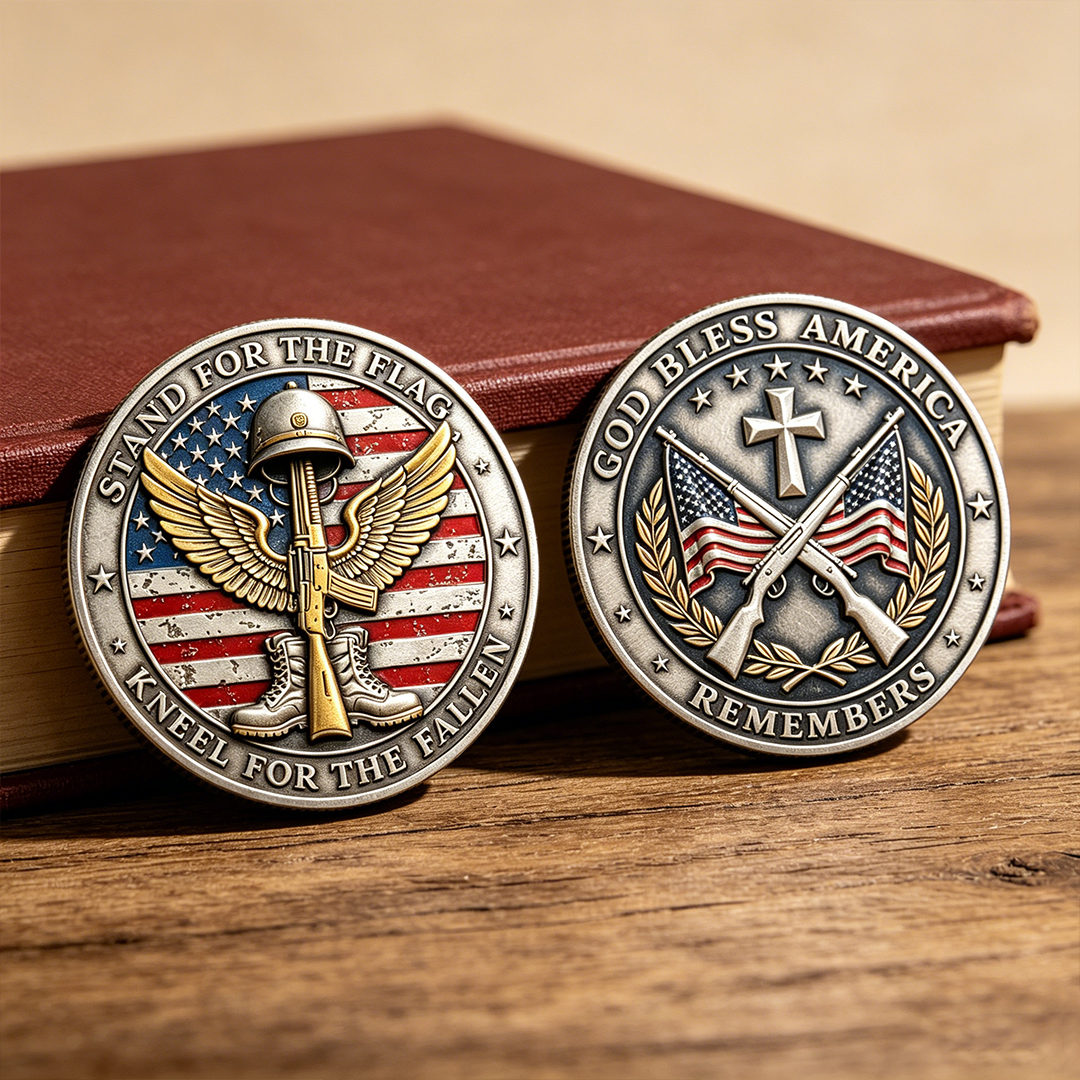 🏆Flash Sale 60% OFF - 250 Years of Freedom Double Guns & Wing Commemorative Coin
