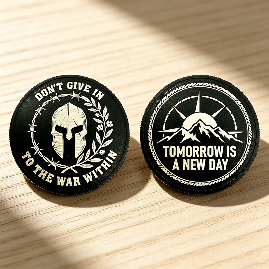 Don't Give In To The War Within Coin