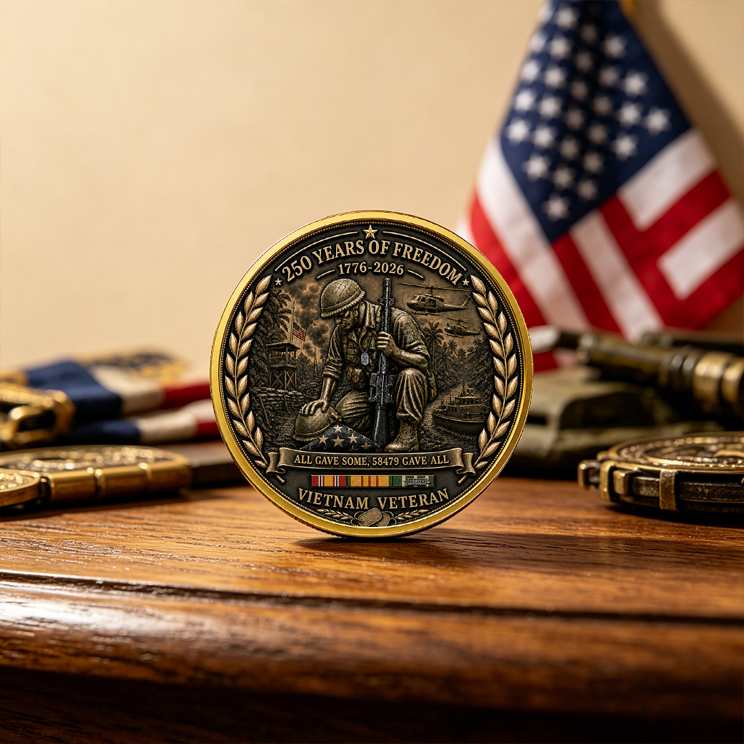 Vietnam Veteran America 250th Anniversary Commemorative Coin
