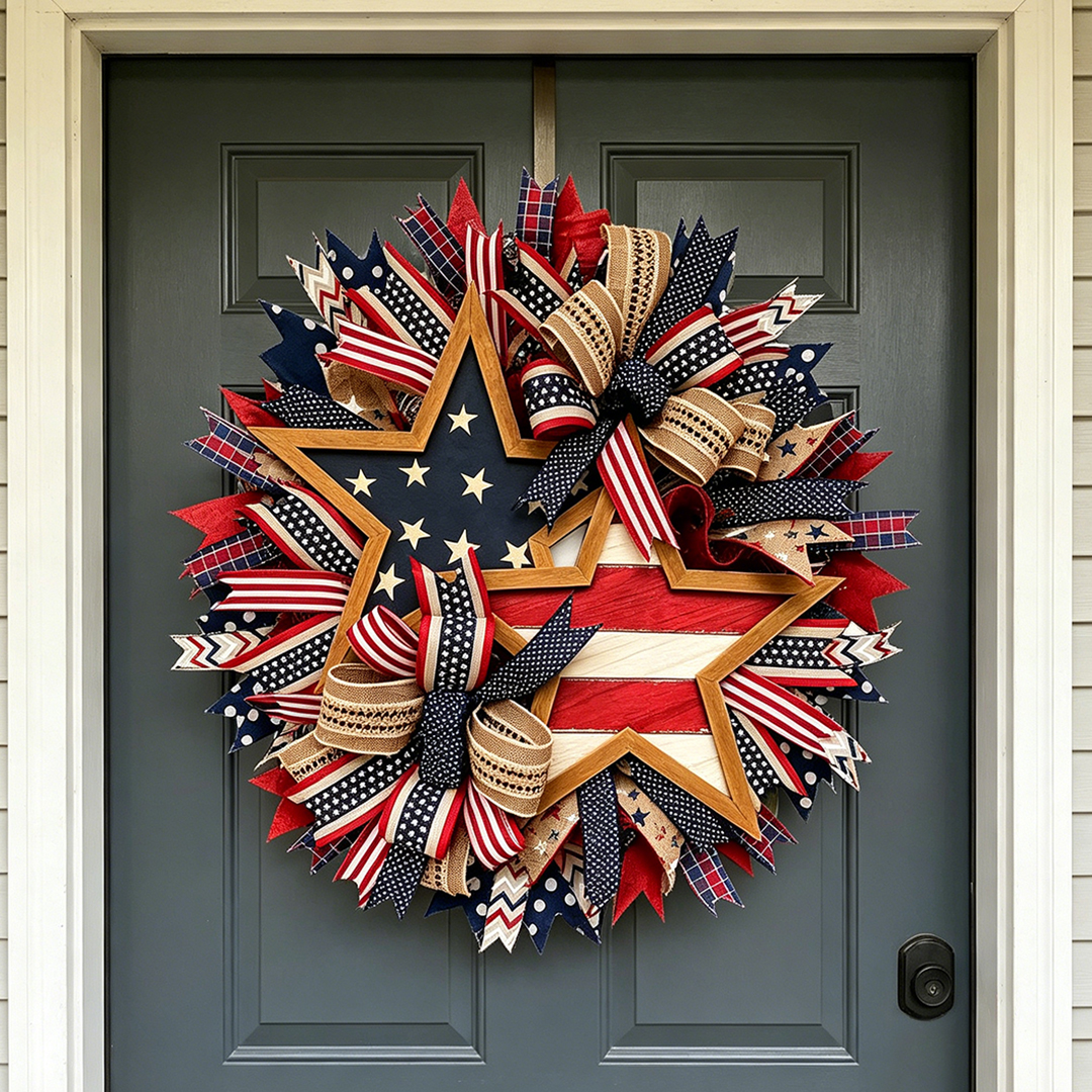 Sentinels of Honors: 250th Anniversary Hand-Tied Wreath