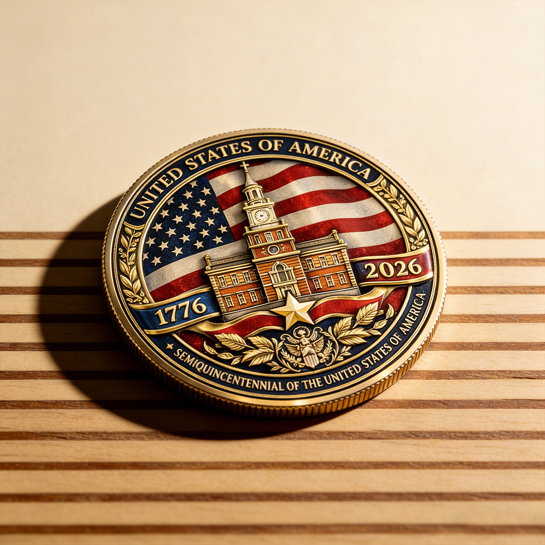 U.S. 250th Anniversary Commemorative Coin