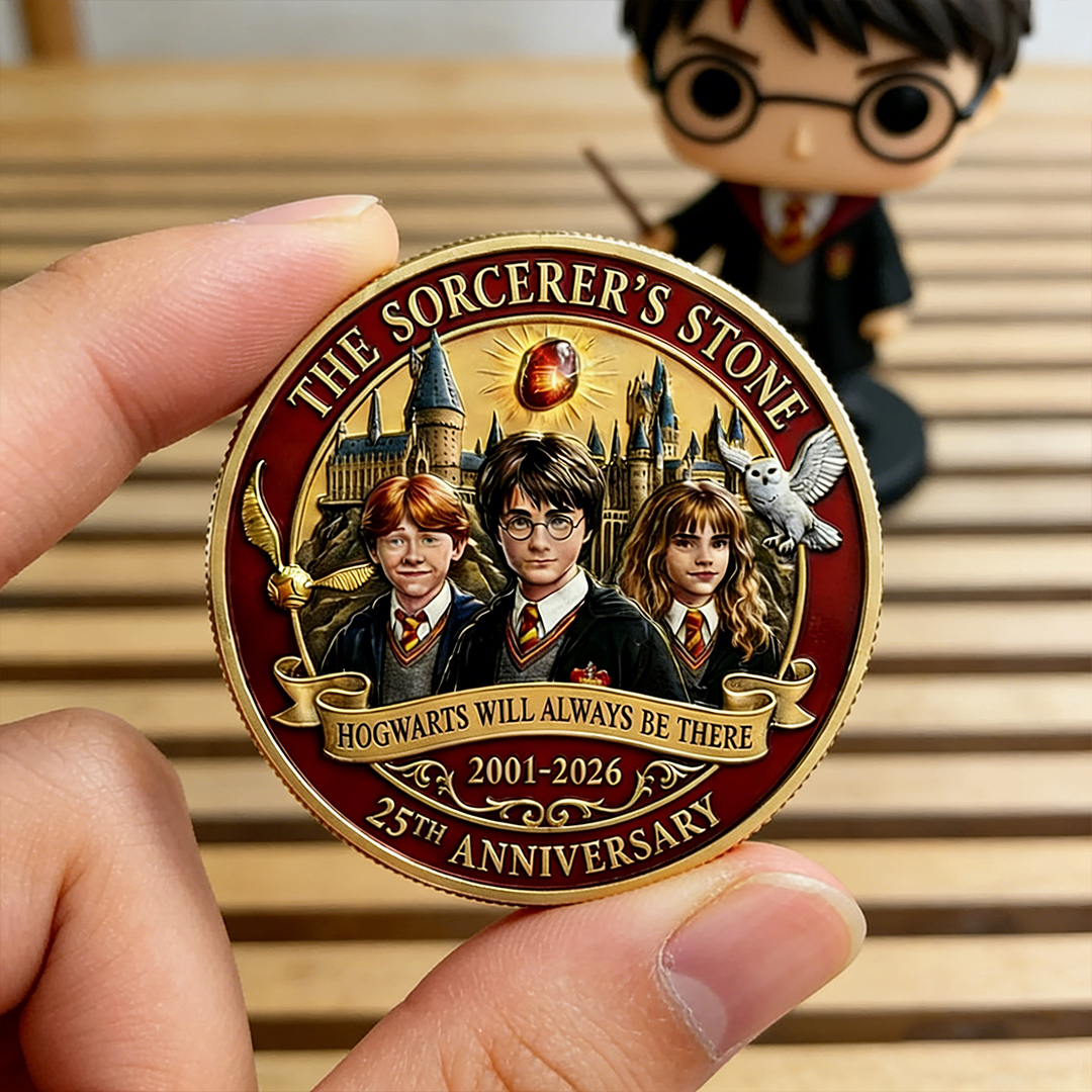 Commemorative Coin for the 25th Anniversary of the Film Detective – a Collectible Gift.