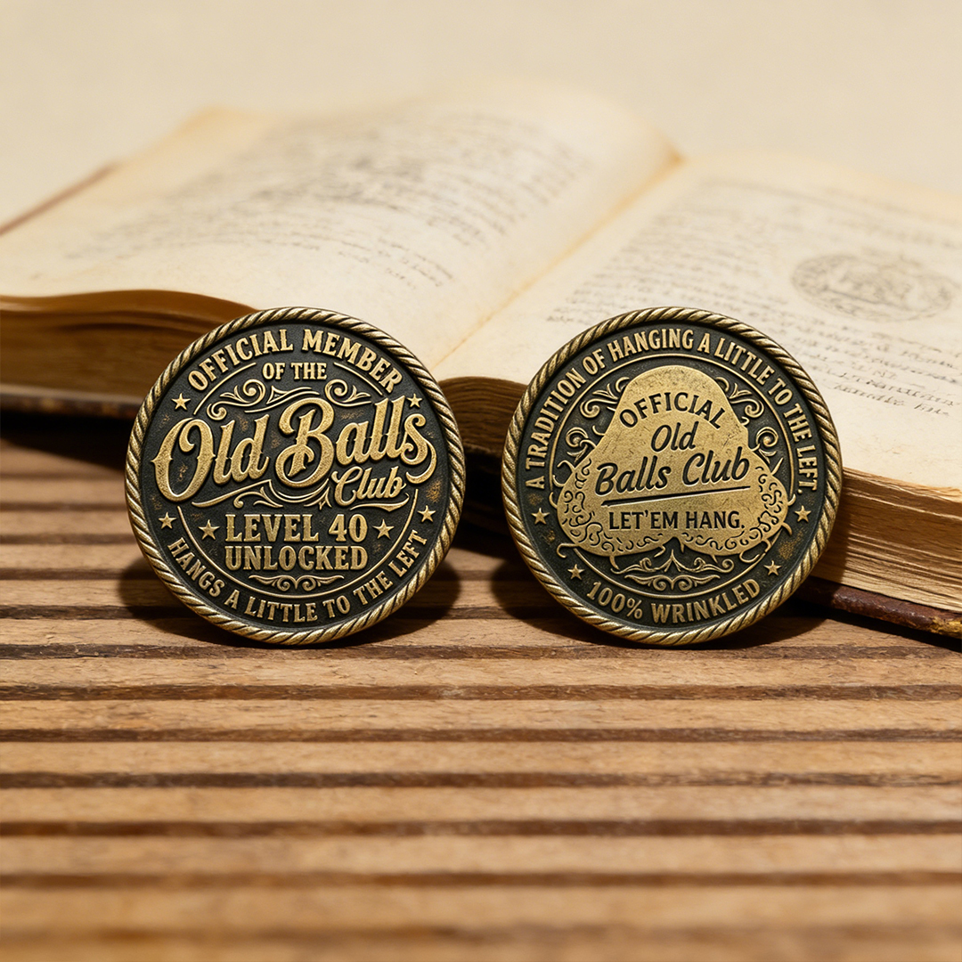 ⚡️Last Day 49% OFF - Old Balls Club Commemorative Coin 😎