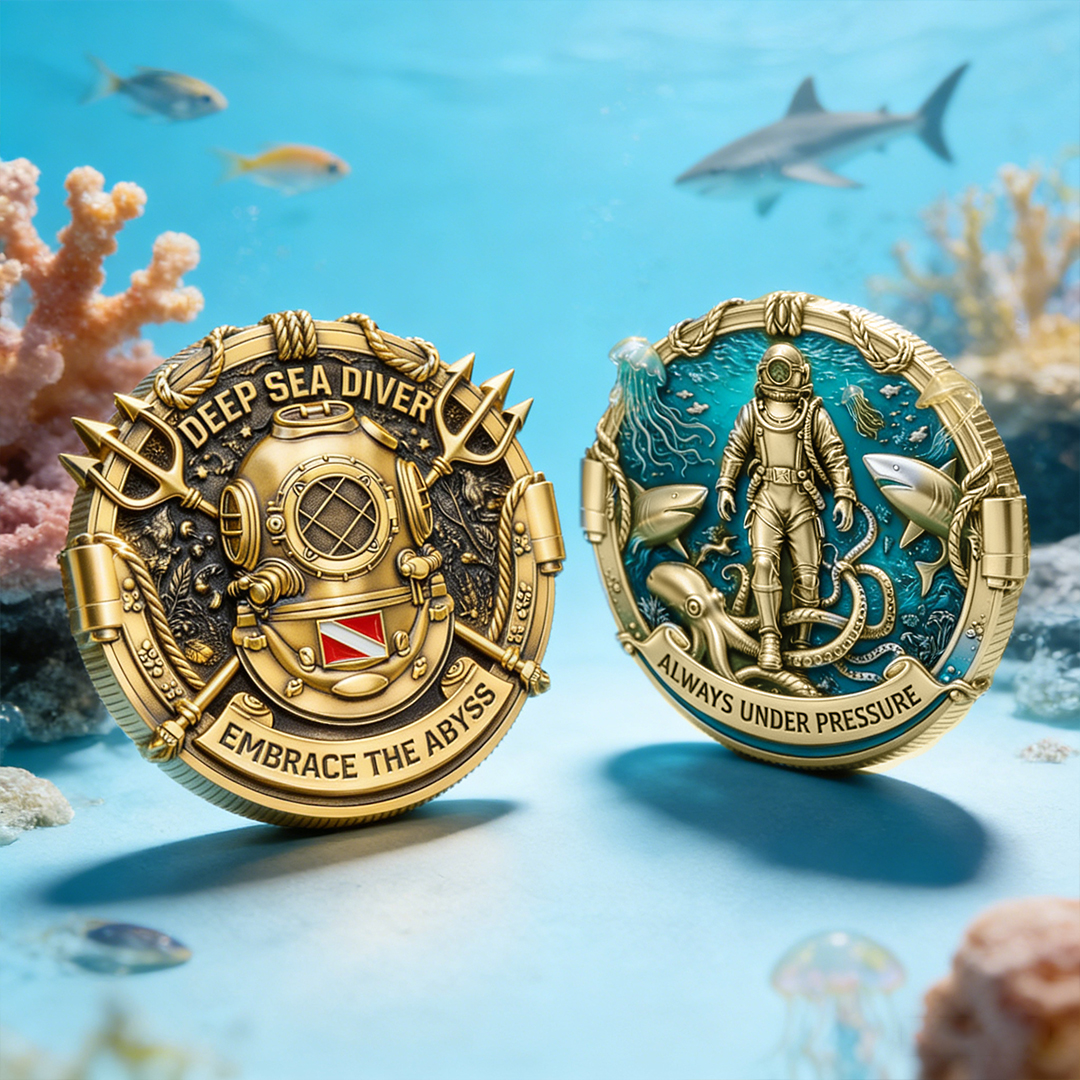 ⚡️Last Day 60% OFF - Deep Sea Diver Commemorative Coin