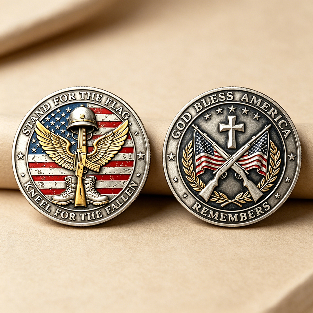 🏆Flash Sale 60% OFF - 250 Years of Freedom Double Guns & Wing Commemorative Coin