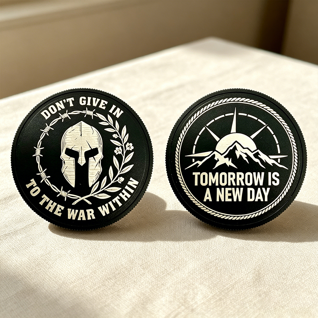 Don't Give In To The War Within Coin