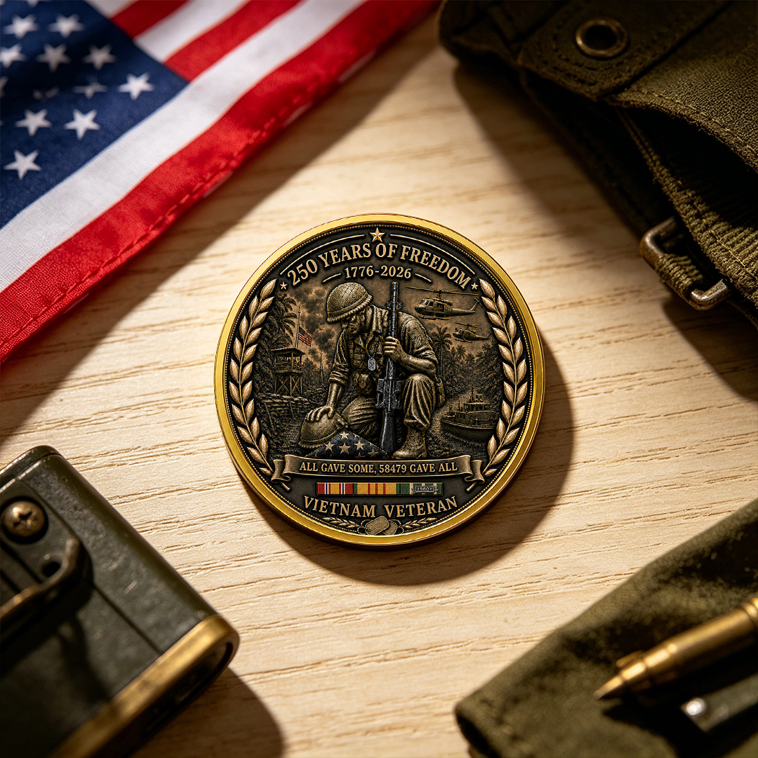 Vietnam Veteran America 250th Anniversary Commemorative Coin