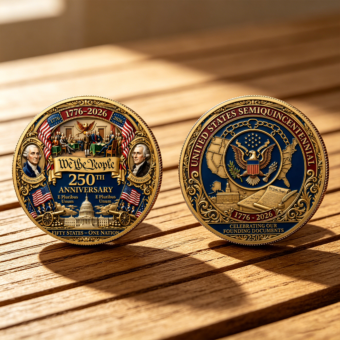 ⚡Last Day 60% OFF - United States 250th Anniversary Commemorative Challenge Coin