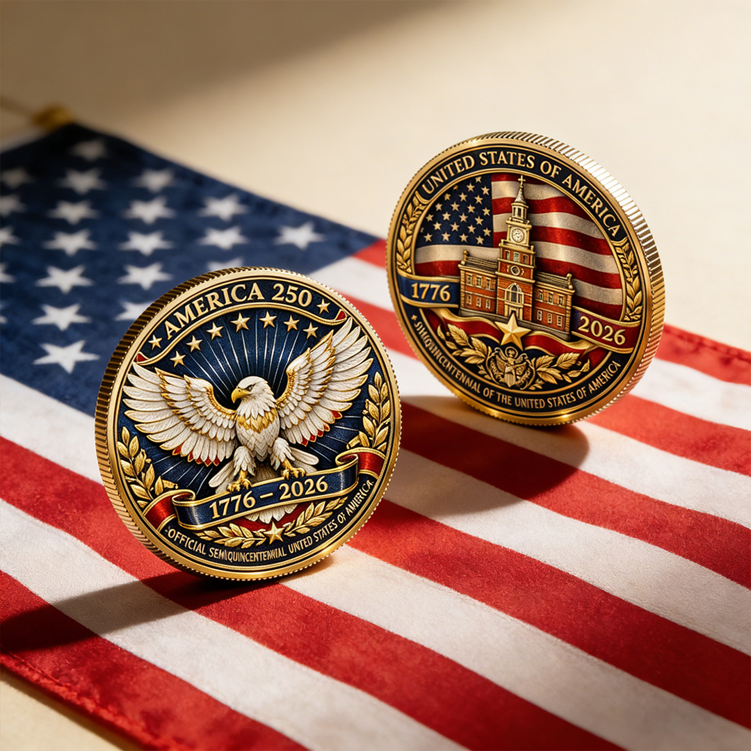 U.S. 250th Anniversary Commemorative Coin
