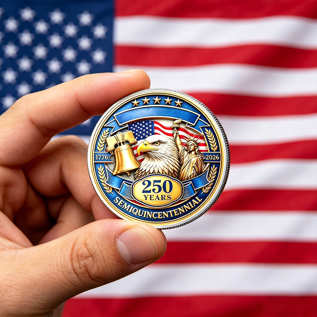 250 Years Semiquincentennial - Commemorative Keepsake Coin