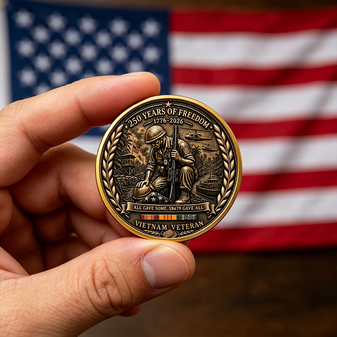 Vietnam Veteran America 250th Anniversary Commemorative Coin