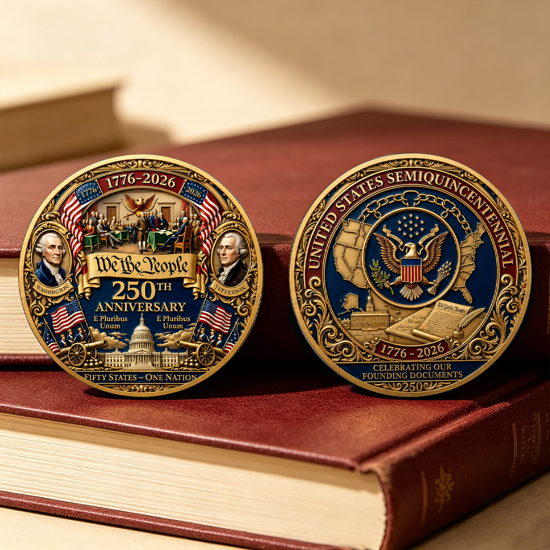 ⚡Last Day 60% OFF - United States 250th Anniversary Commemorative Challenge Coin
