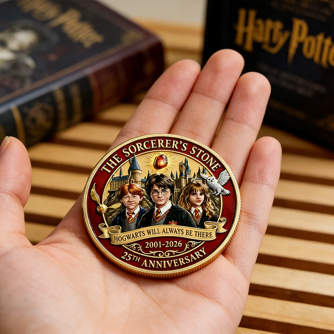 Commemorative Coin for the 25th Anniversary of the Film Detective – a Collectible Gift.