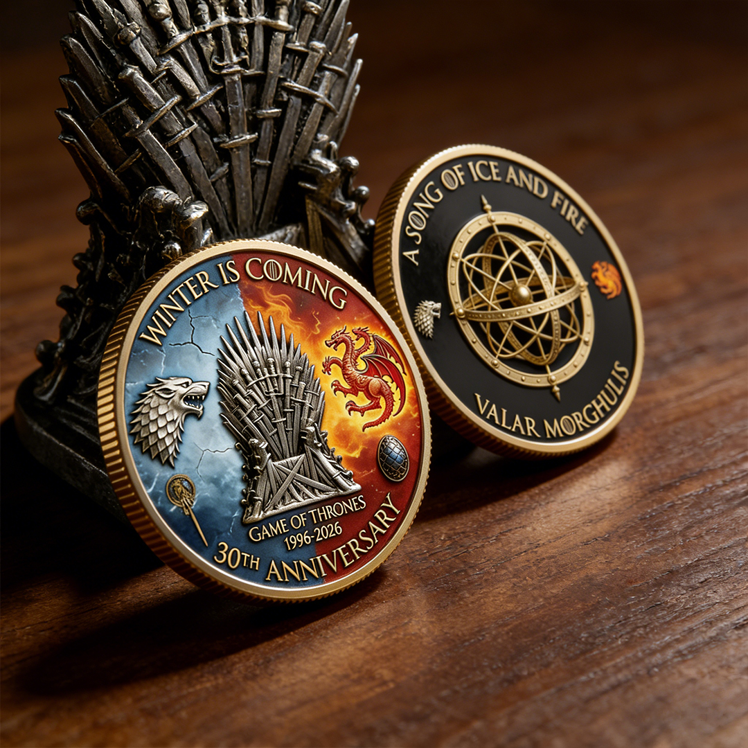 Game of Thrones 30th Anniversary Commemorative Coin