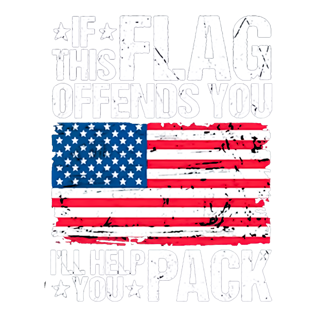 This Flag Offens You Veteran Sticker