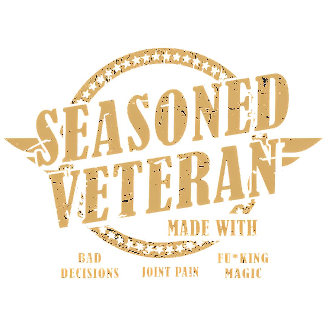 Seasoned Veteran Sticker
