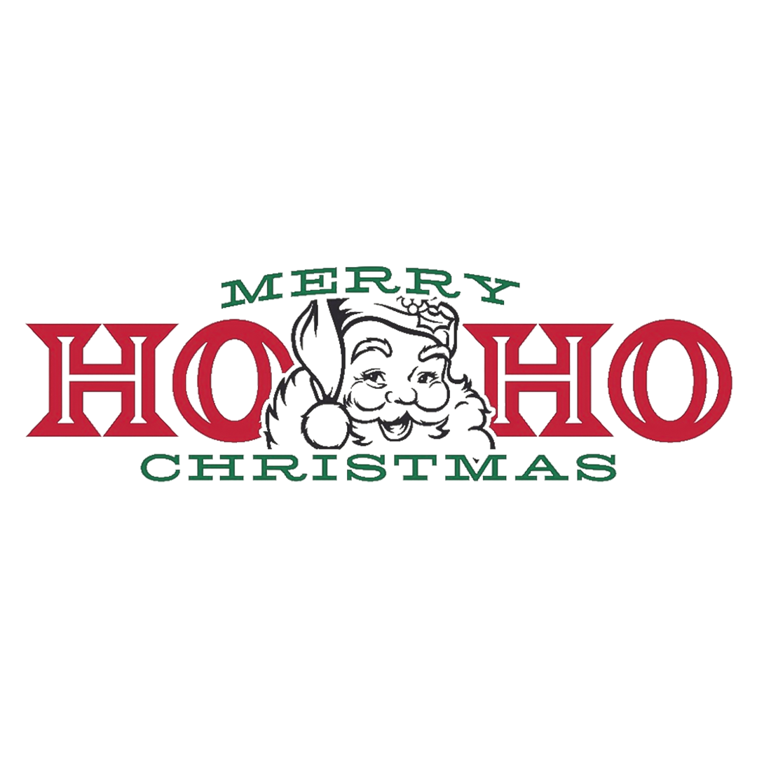 HOHO Merry Christmas Sticker