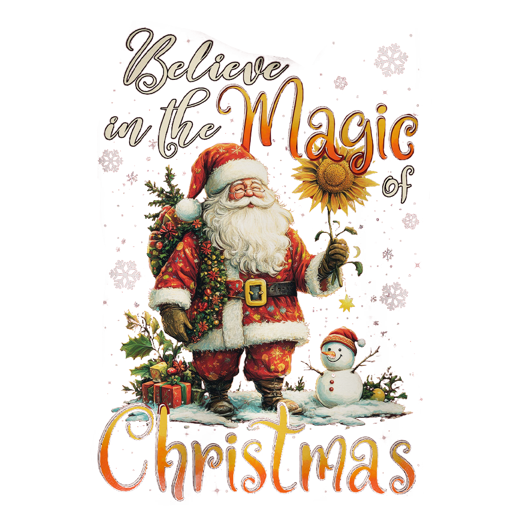 Believe In The Magic Of Christmas Sticker